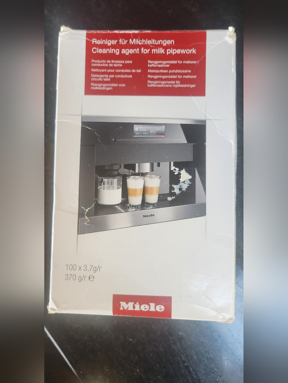 Miele Cleaning Agent for Milk Pipework  98 Count